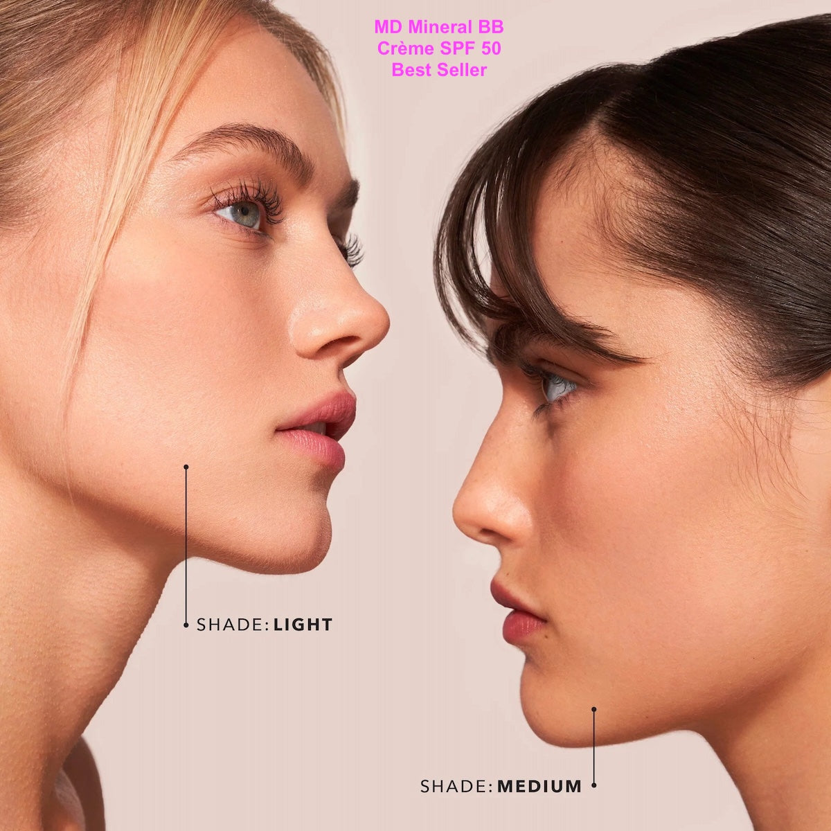 MD Mineral BB Creme SPF 50   Light & Medium