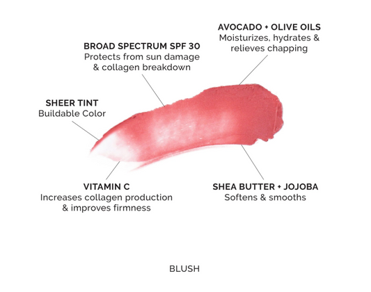 Hydrating Sheer Lip Balm SPF 30 - BLUSH