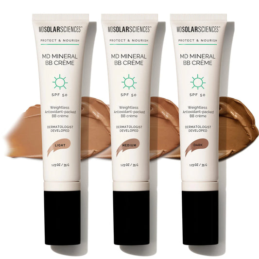MD Mineral BB Creme SPF 50   Light & Medium