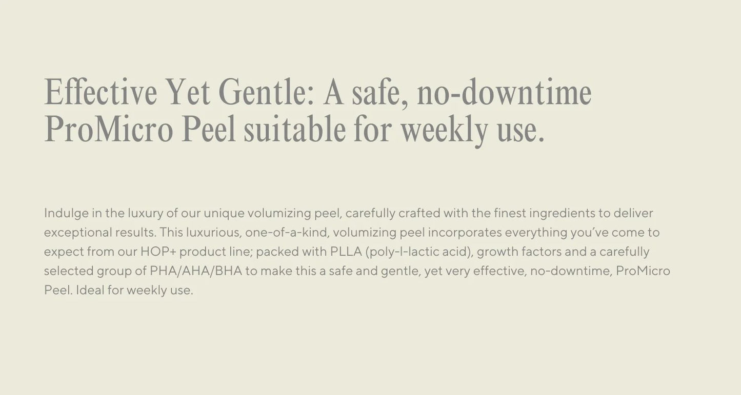 PLLA PRO Micro Peel - The Weekly Refiner ( 4 treatments/box)