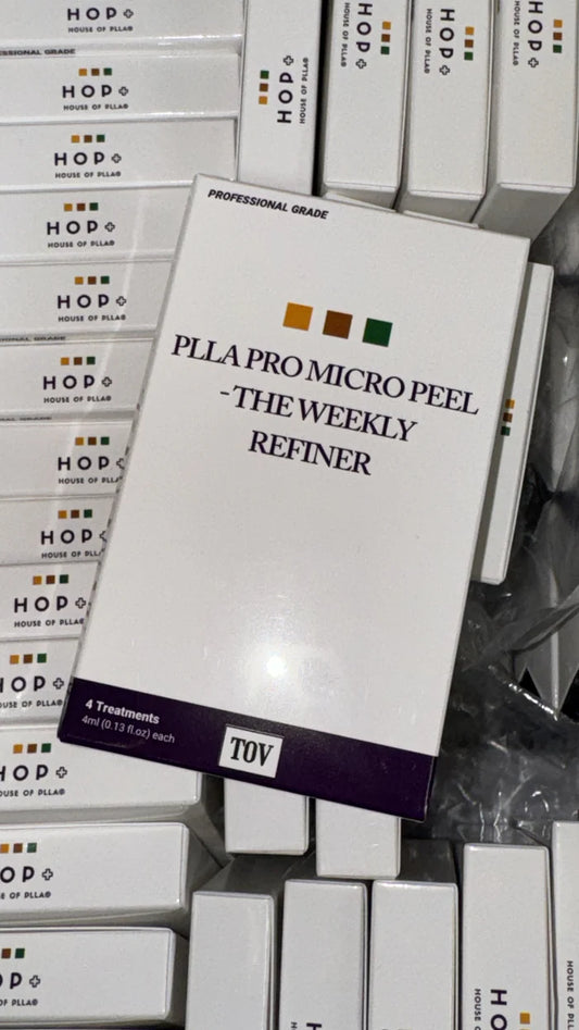 PLLA PRO Micro Peel - The Weekly Refiner ( 4 treatments/box)