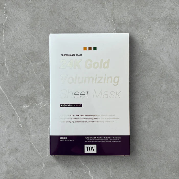 24K Gold Volumizing Sheet Mask ( 1 mask) from the House PLLA HOP