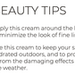 Essential Shock Eye & Lip Cream