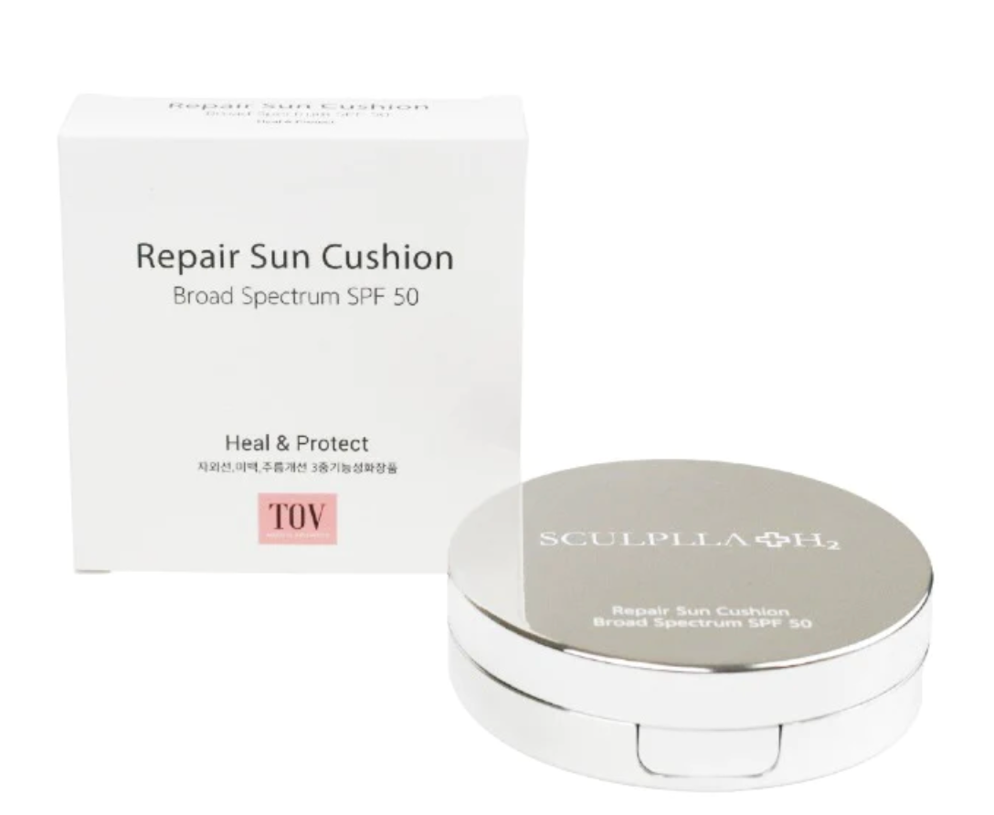 Sculplla + H2 Sun Cushion SPF 50